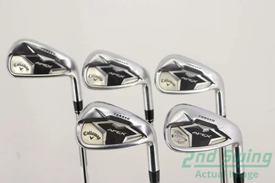 Callaway Apex 19 Iron Set 7-PW AW Graphite Stiff Right +1/4" - Image 1 of 4