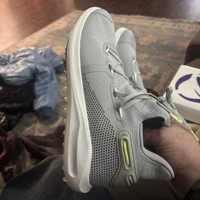 NEW! Under Armour Curry 6 SL Spikeless Golf Shoes Grey 3022578-100 Men's Size 11 - Image 1 of 4