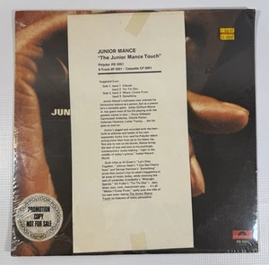 JUNIOR MANCE .The Junior Mance Touch .LP vinyl 1973.PD 5051 US.(M) Sealed PROMO - Picture 1 of 10