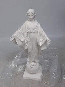 Studio Collection Our Lady of Smiles Statue White Veronese Design New w/Defect - Bild 1 von 5