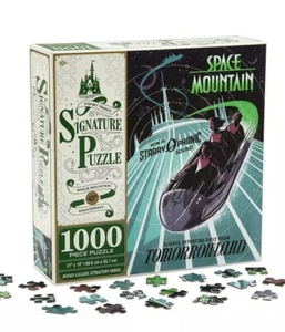 Disney Parks Tomorrowland Space Mountain 45th Anniversary 1000 Piece Puzzle - Picture 1 of 4