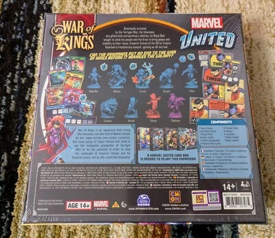 Marvel United War Of Kings Kickstarter Exclusive Expansion CMON Multiverse - Image 1 of 2