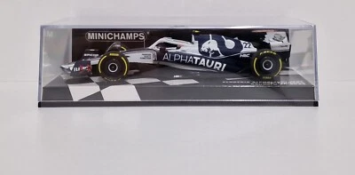 MODELLINO AUTO 1:43 MINICHAMPS F1 ALPHATAURI HONDA AT03 TSUNODA BAHRAIN GP 2022 - Immagine 1 di 4