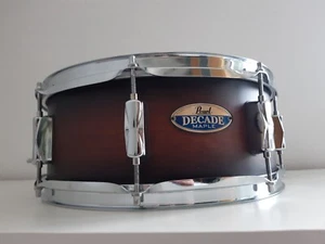 PEARL Decade Maple Snare 14" x 5,5" - Satin Brown Burst - No Tama DW Panther - Bild 1 von 6