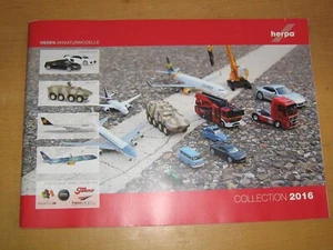 Catalogo Collezione Herpa 2016 - Foto 1 di 1