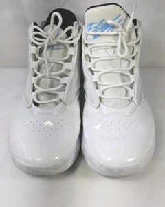 Size 13- Jordan Max Aura 4 White University Blue - Picture 1 of 6
