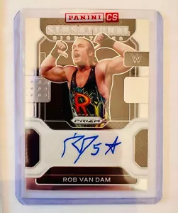 Rob Van Dam 2022 Panini Prizm Sensational Signatures Autograph Auto - Picture 1 of 1