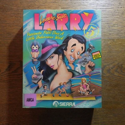 Vintage AMIGA 500/1000/2000 - Leisure Suit Larry 5, Passionatte Patti by Sierra - Image 1 of 4