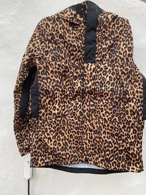 Chaqueta HUF Sur Estampado Leopardo Hombre Talla PEQUEÑA Impermeable Foto 1 de 4