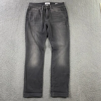 Frame L'Homme Skinny Jeans Mens size 30x29 Stretch Denim Gray Whiskers - Image 1 of 4