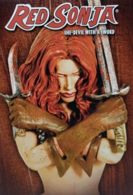 Estatua roja Sonja She-Devil with a Sword Bust 2007 Dynamite 🔥#617/804 ¡NUEVA! Foto 1 de 4