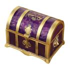 Jewelry Box Organizer Portable For Women Girls Rectangular Container Trinket Box