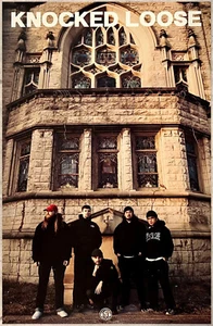 KNOCKED LOOSE You Won't Go Before You're Supposed To Limitierte Ausgabe NEU SELTEN Tour Poster - Bild 1 von 2
