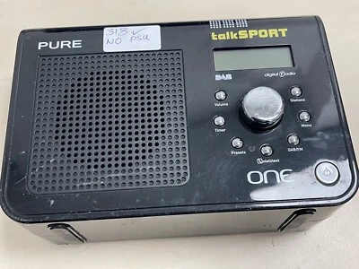 PURE TalkSport DAB/FM Digital Radio Portable Tested No PSU - Image 1 of 3