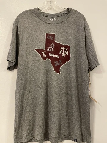 Texas A&M Aggies  47 Brand Men's Scrum t-shirt NWT Size Large Cover