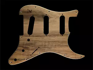 Stratocaster Pickguard Ręcznie robione niestandardowe drewno egzotyczne - Zdjęcie 1 z 3