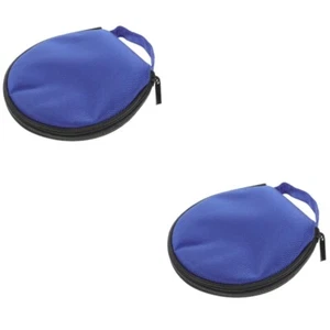 2 Pack CD-Aufbewahrungstasche Reisen DVD-Speicherhalter DVD-Aufbewahrungsbox - Afbeelding 1 van 12