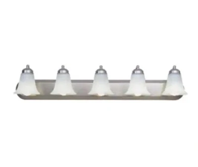 Trans Globe Lighting 3505BN Cabernet 5-Light Bath Vanity Light in Brushed Nickel - Image 1 of 4