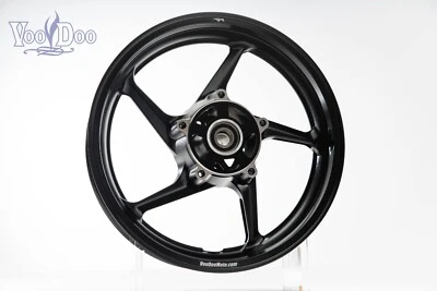 Rolamentos de cerâmica VooDoo Sniper roda dianteira 05-25 Suzuki GSXR1000 16 x 3,5 preto - Imagem 1 de 4