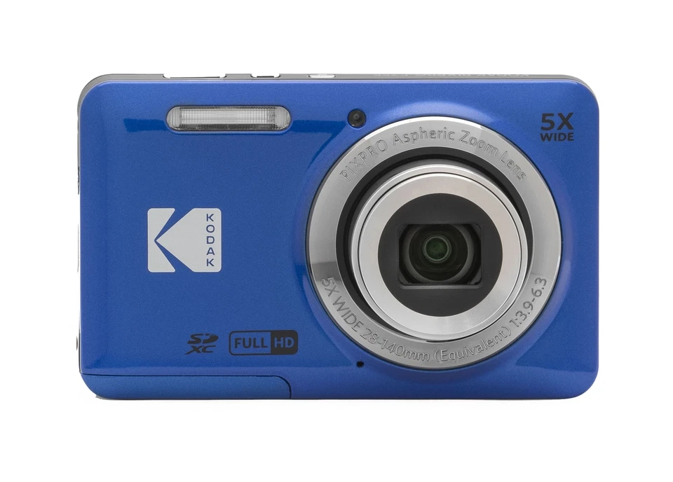 Kodak Pixpro FZ55 Digitalkamera blau - 16MP, 1080p Full HD Video, 5-fach Zoom - Bild 1 von 1