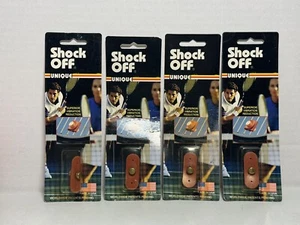 [4 Packs] Unique Shock Off, Superior Vibration Reduction, Tennis Vintage 90s - Picture 1 of 2