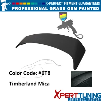 Fits 09-13 Toyota Corolla OE Style Painted #6T8 Trunk Spoiler Wing W/ LED Brake Foto 1 de 4