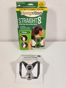 Hempvana Straight8 Correttore Postura Leggero Completamente Regolabile USATO VG FstShp - Foto 1 di 16