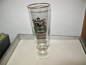 BRAUEREI Gutmann TITTING Weizenbier Glässer Glas Brauerei  Pferd WIRTSHAUSSCHILD - Bild 1 von 2
