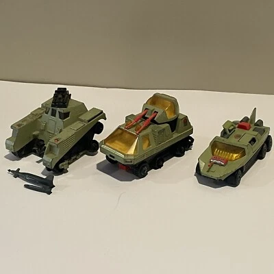 1977 Matchbox Battle Kings Lot Of 3 Vehicles  England Parts/Repair - Image 1 of 4