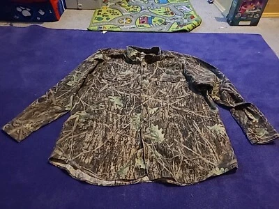 True Timber Outdoor Camouflage Camo Button Down XL Hunting Shirt - Image 1 of 4