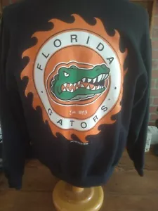 Florida Gators Vintage Black Lee Sport Crewneck Sweatshirt Size L Rare!! - Bild 1 von 9
