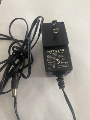 Genuine Netgear AC/DC Adapter Power Supply 332-10190-01 MT12-Y120100-A1 12V 1A  - Image 1 of 2