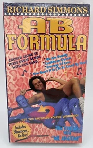 Richard Simmons AB Formula (VHS, 1997, GoodTimes) Brand New / Sealed - Picture 1 of 7
