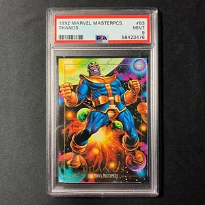 1992 Marvel Masterpieces #83 Thanos PSA 9 MINT! - Picture 1 of 3