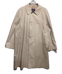 Burberry Stainless Steel Collar Coat Beige HN210 - Picture 1 of 8