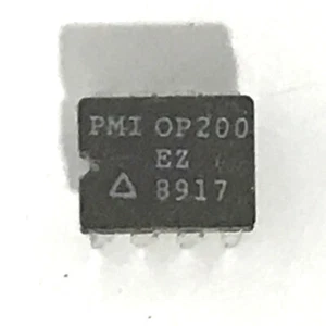8ea PMI OP200EZ OP200 Ceramic 8 Pin Dip Dual OP-Amp - Picture 1 of 2