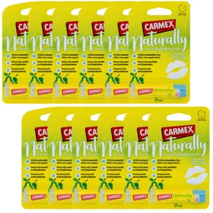 12 x Carmex NATURALLY Pear Lip Balm Natural Hydrating Moisturising Stick 4.25g - Picture 1 of 4