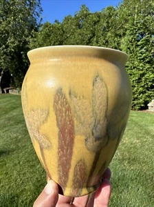 Jens Jensen for ROOKWOOD POTTERY VELLUM VASE FLAME MARK XXIX 2190 X6073 - Picture 1 of 23