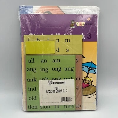 Fundations Student Kit 3 Letter Board/Magnetic Tiles/Notebooks - Image 1 of 4
