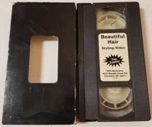 📼 VINTAGE 📼 Beautiful Hair: Styling Video Tap Teaser 📼 VHS, 1989 📼 TESTED 📼 - Picture 1 of 2