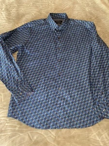 Bugatchi  Size M Nwt Shaped Fit $178 - Picture 1 of 7