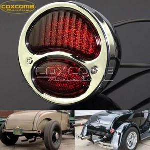 Rear LED Stop Brake Tail Light with Turn Signal Lamp for 1928-1931 Ford Model A - Picture 1 of 9