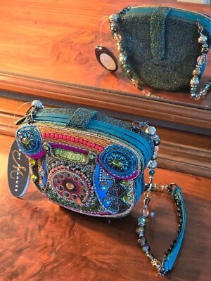 MARY FRANCIS - TELEPHONE PURSE - WITH SHOULDER STRAP - W/COA - RARE - BRAND NEW! - Image 1 of 4