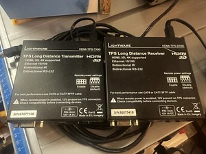 Lightware HDMI-TPS-TX95 and HDMI-TPS-RX95 TPS HDMI Extenders Pair - Picture 1 of 1