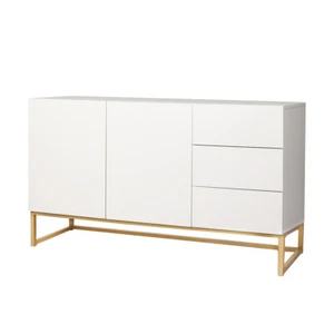 Levede Buffet Sideboard Storage Cabinet Drawers Shelf Kitchen Cupboard Hallway - Picture 1 of 9