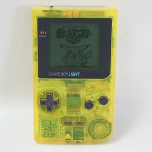 GameBoy LIGHT Console System CLEAR YELLOW MGB-101 Nintendo L10665712 gb - Picture 1 of 9