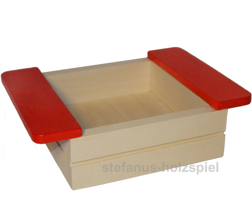 Sandkasten Sandkiste für Puppenhaus Puppenstube-Spielplatz 1:12, Rülke 22008