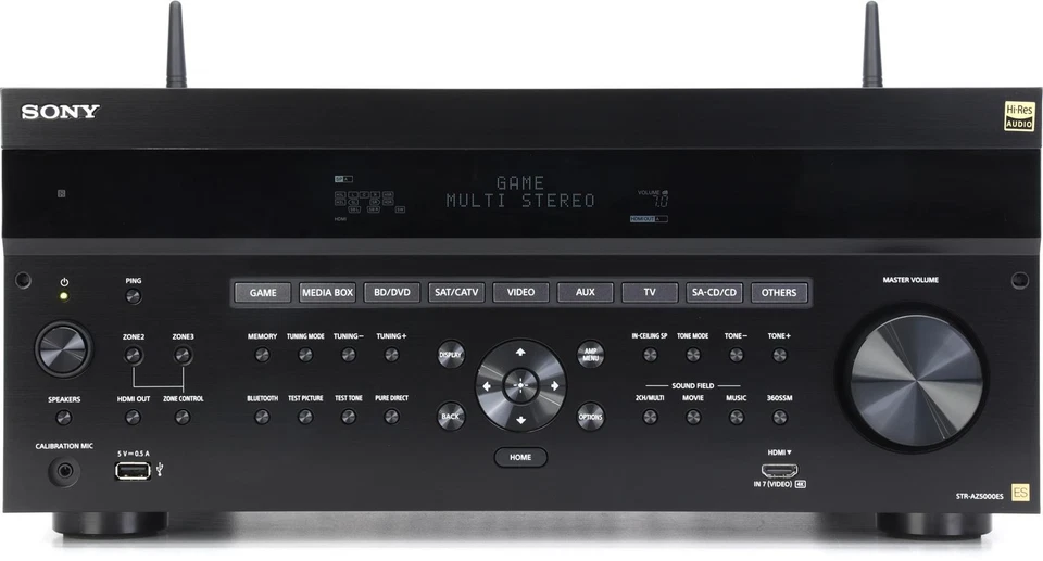 Sony Premium ES STR-AZ5000ES 11.2-Channel 8K UHD AV Receiver