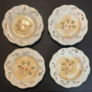 Vintage Royal Norfolk Salad Plates 8.5" Set Of 4 (A16) - Picture 1 of 5