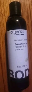 NV Organic Pure Grape Seed Oil - 8 oz | Premium Cold-Pressed Oil for Skin, Hair - Picture 1 of 3
